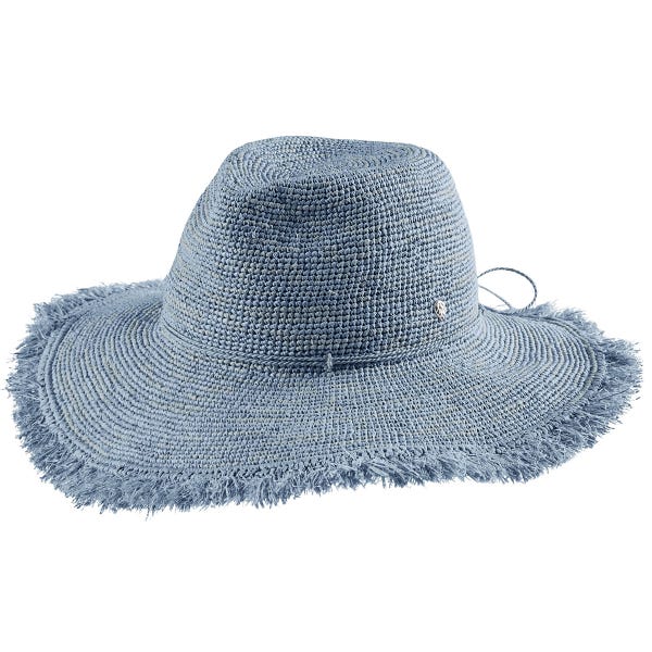 Helen Kaminski Yolanda Fedora in Cornflower Blue